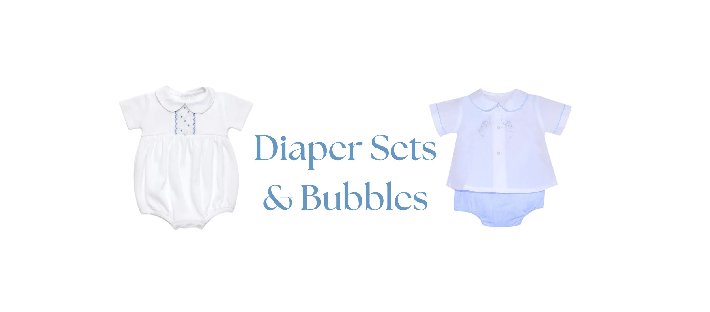 Boy Diaper Sets & Bubbles
