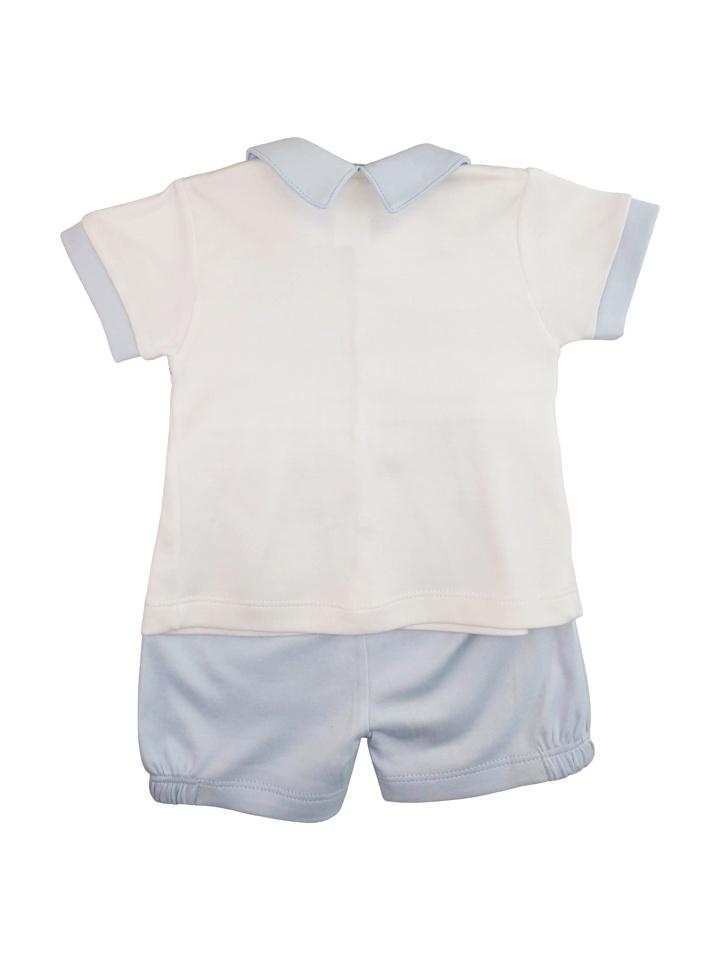 Baby Threads Hand Smocked Diaper Set