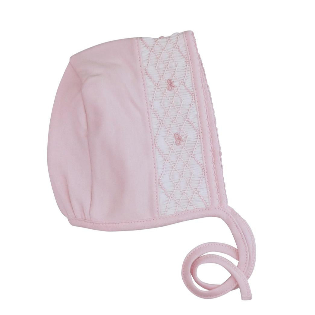 Baby Threads Bows Hand Smocked Hat