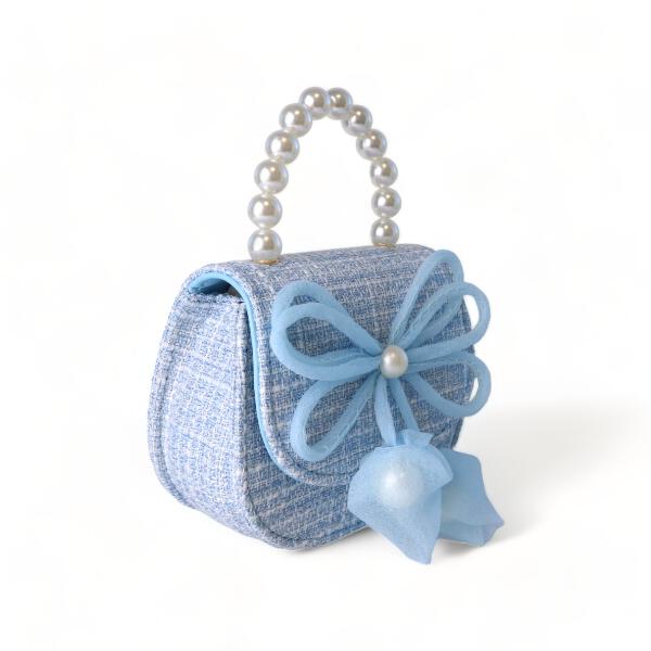Doe A Dear Bowtie Tweed Purse