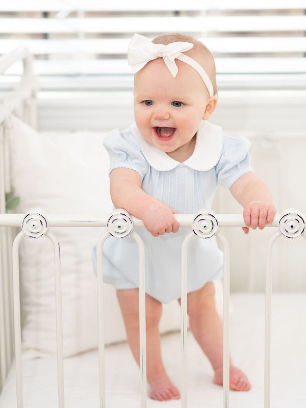 Milly Marie Special Knit Bubble, Light Blue