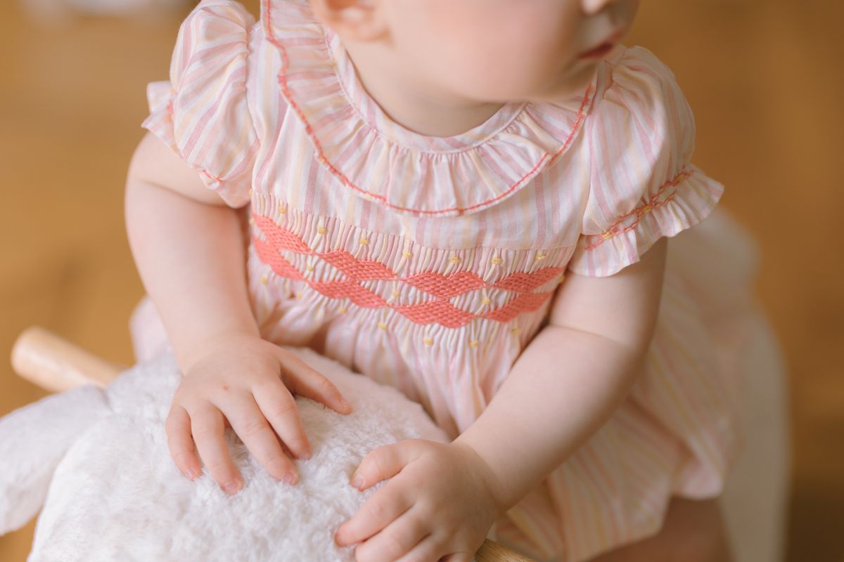 Antoinette Paris Capucine Smocked Bubble