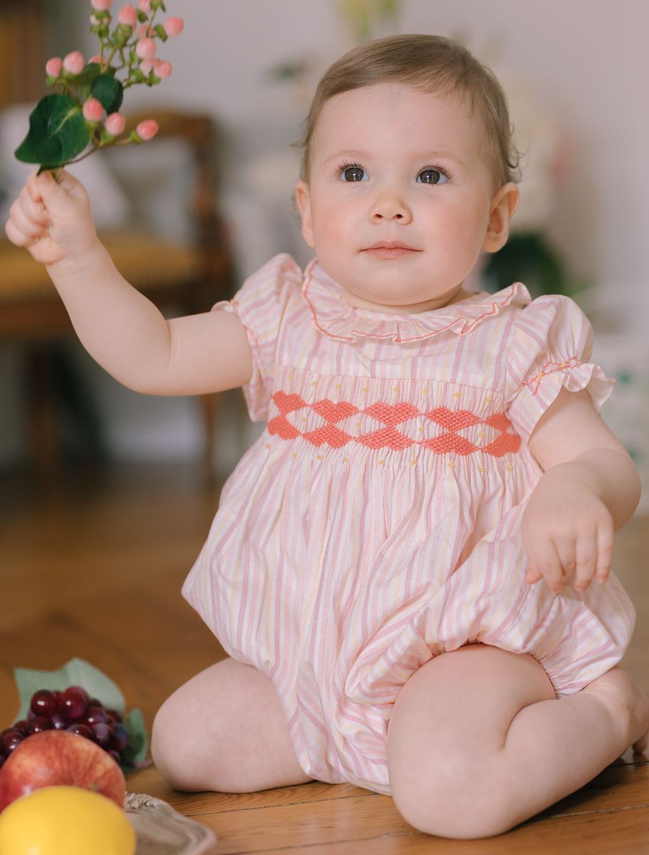 Antoinette Paris Capucine Smocked Bubble