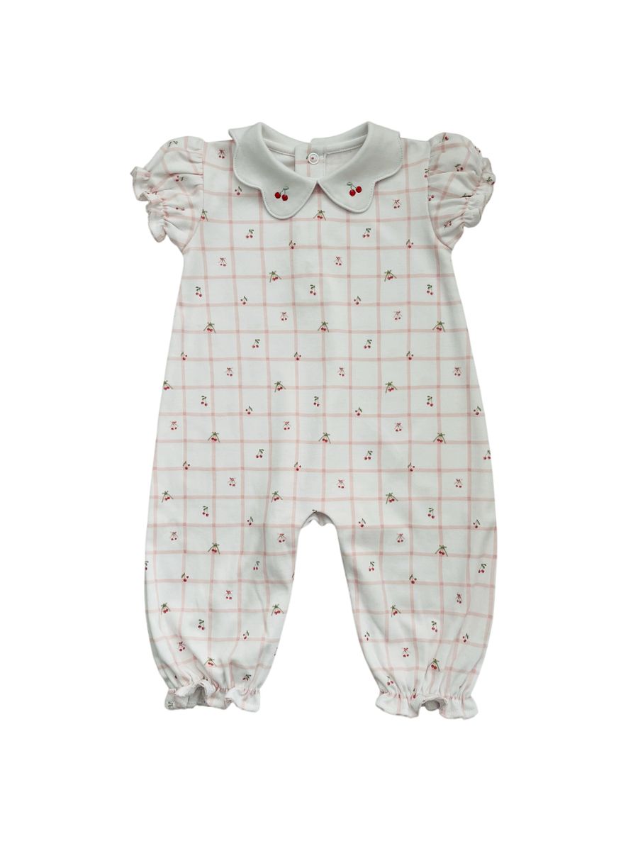 Tecomoabesos Pima Cotton Cherry Jumpsuit SS