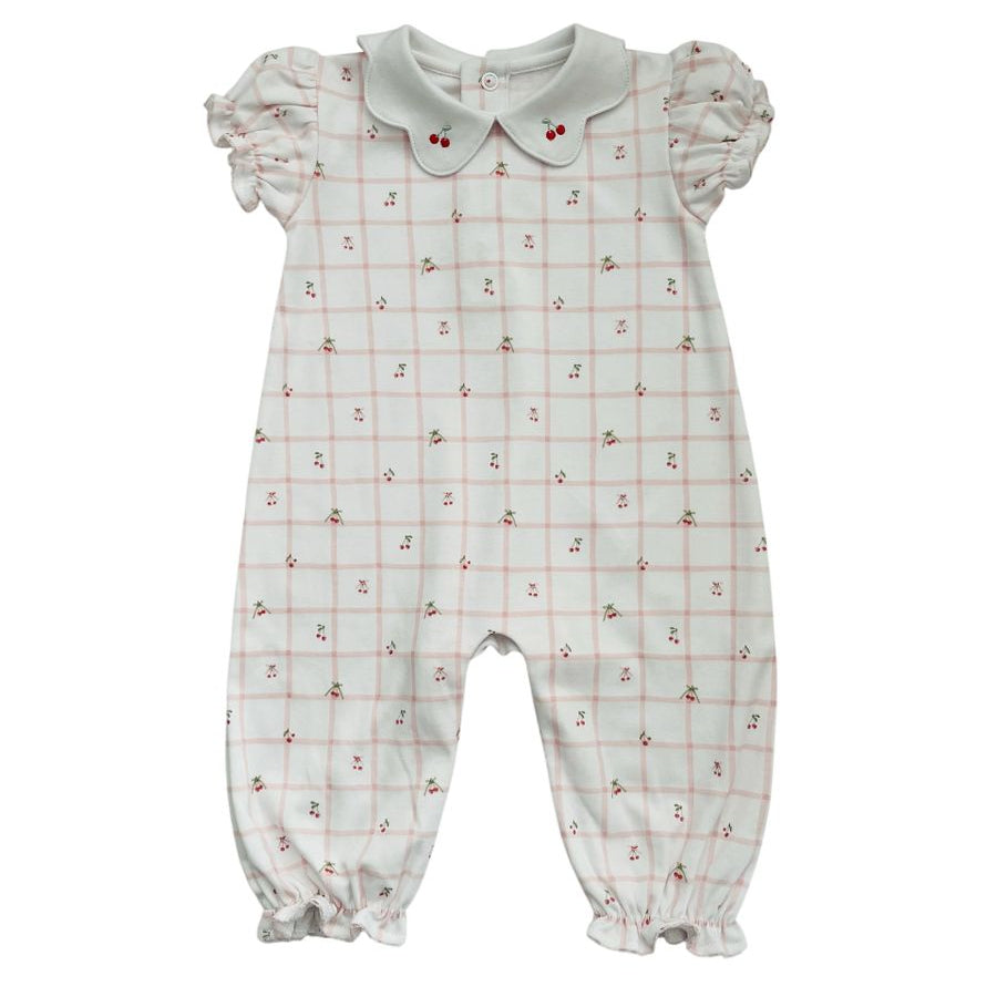 Tecomoabesos Pima Cotton Cherry Jumpsuit