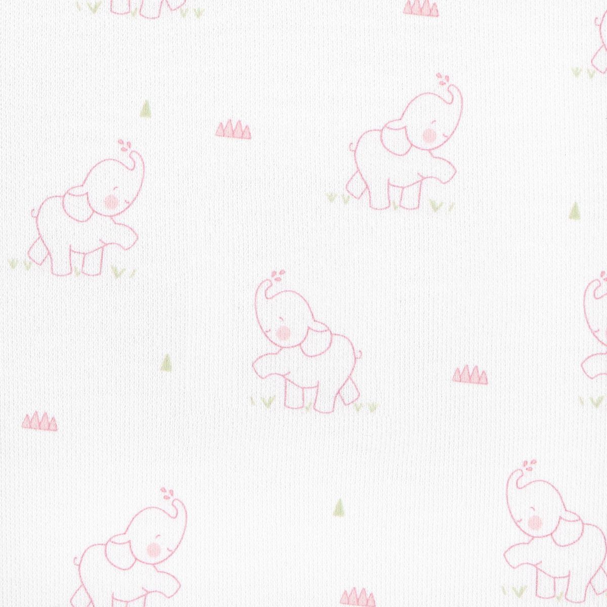 LydaBaby Baby Elephant Zipper Footie