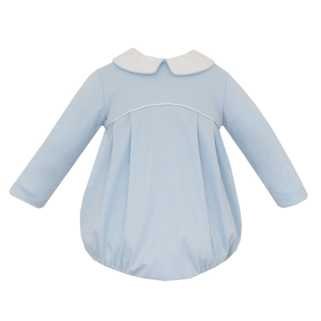 Petit Bebe Light Blue Knit Bubble
