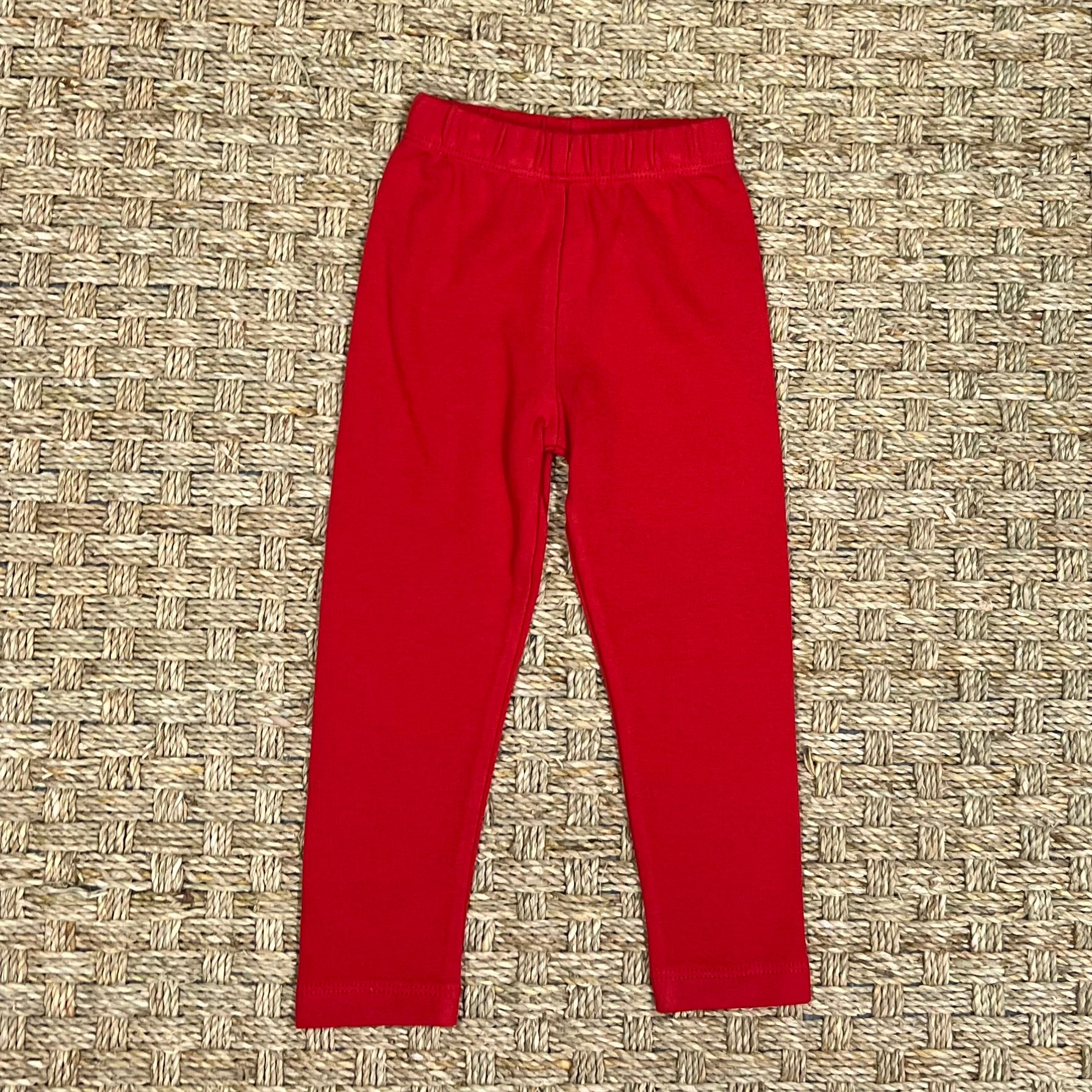 Luigi Leggings, Deep Red