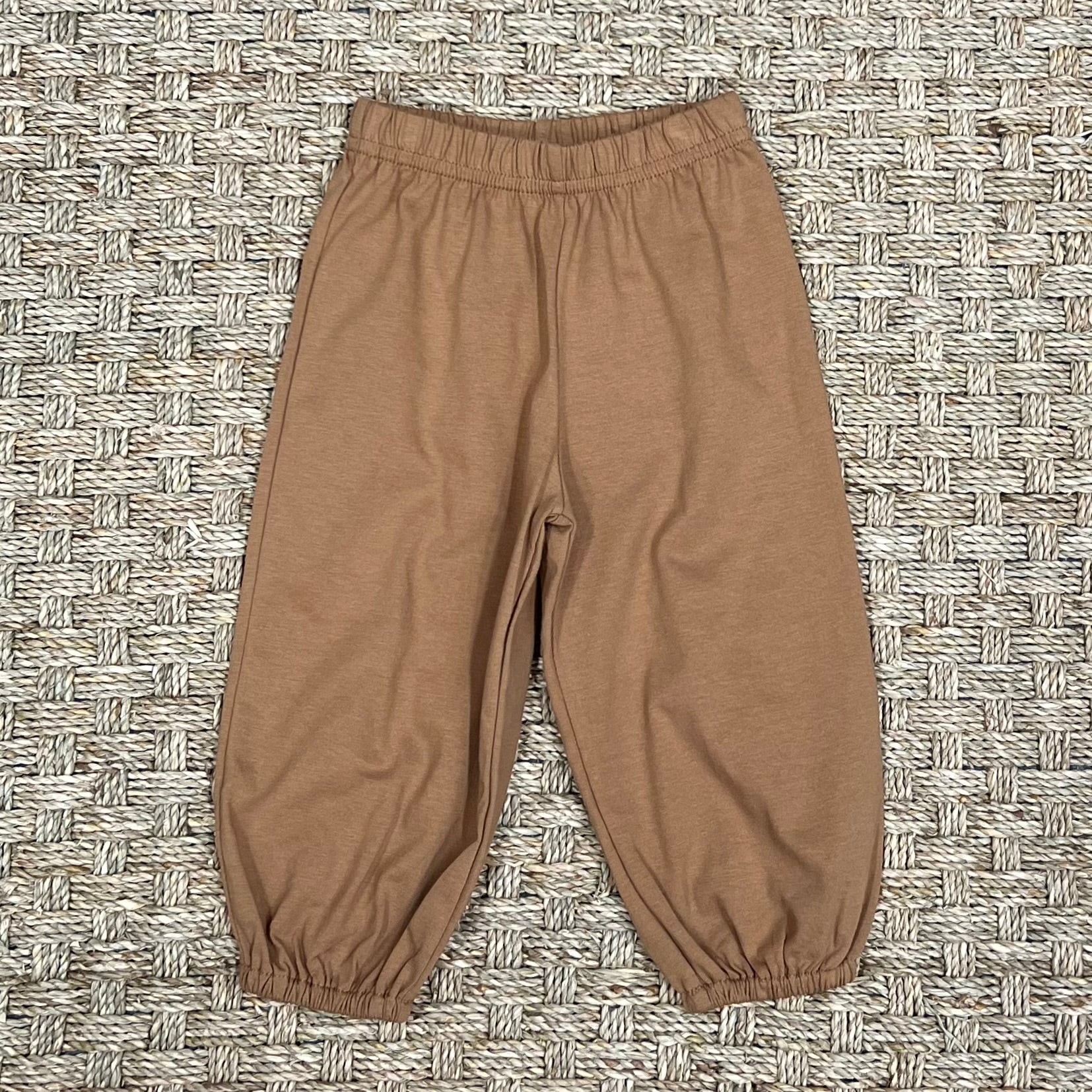 Luigi Jersey Bloomer Pants, Camel