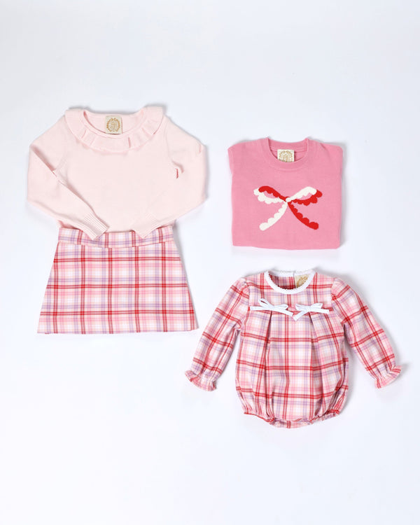 Beaufort Bonnet Reece Ruffle Sweater, Palm Beach Pink