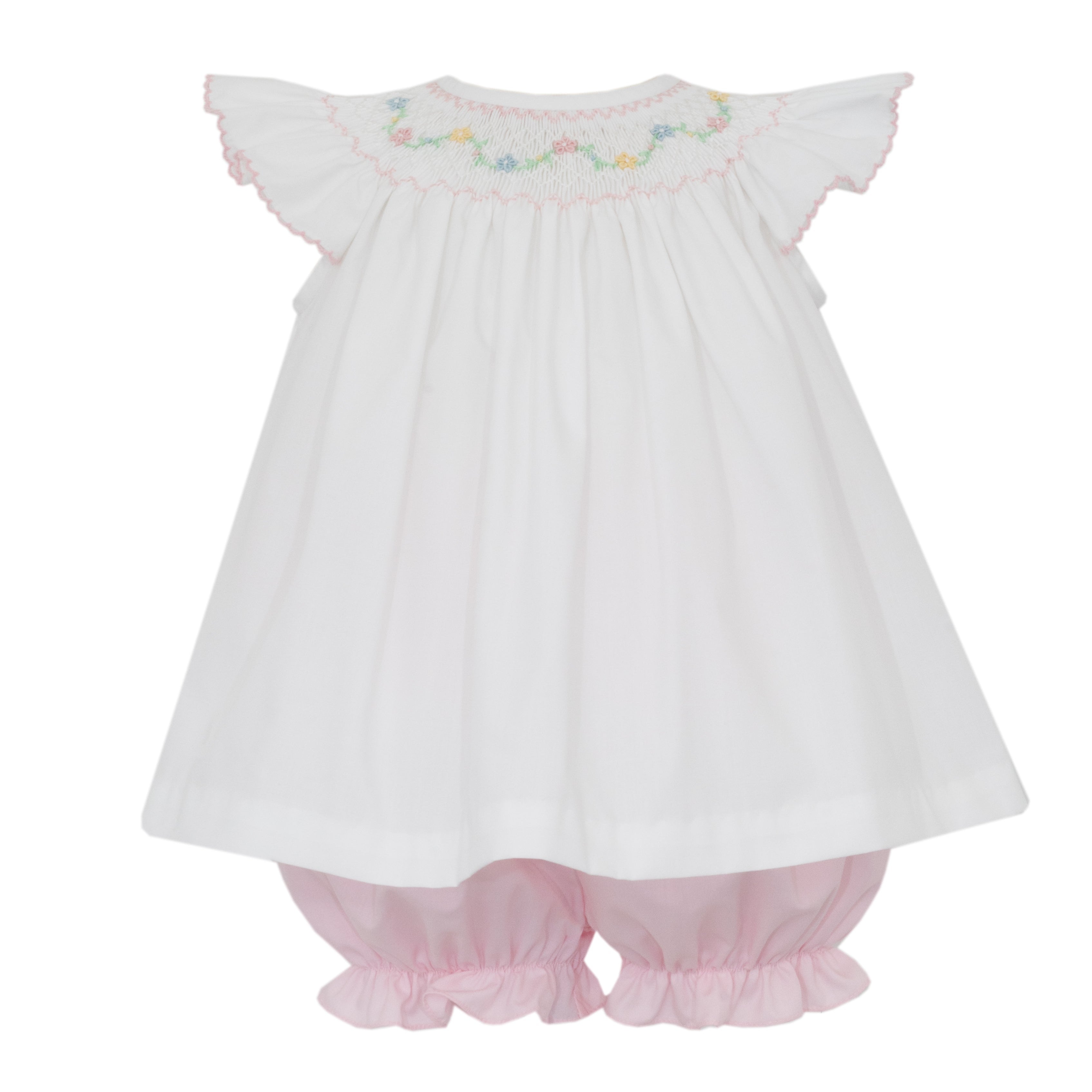Petit Bebe Florence Poplin Bishop Bloomer Set
