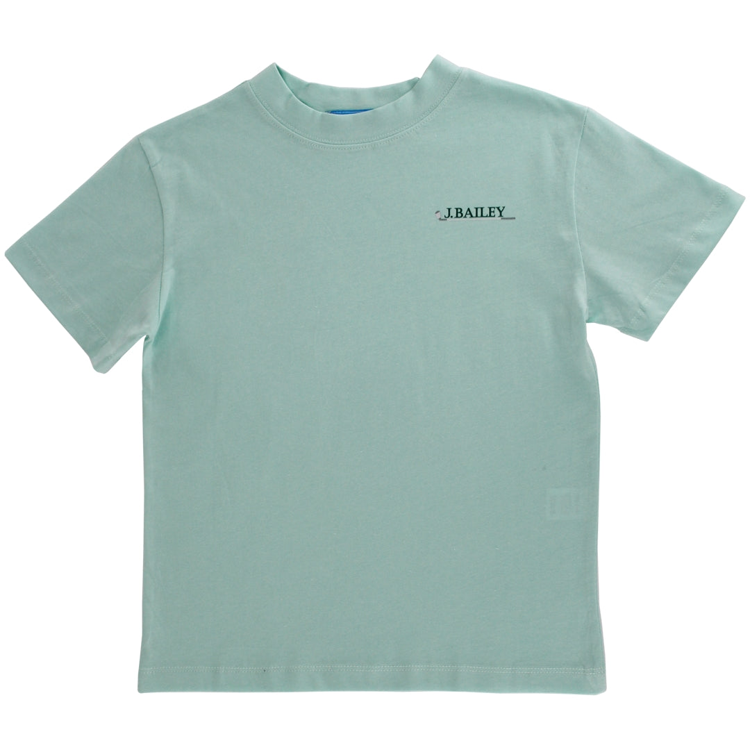 Bailey Boys Short Sleeve Logo Tee Clubs on Seaglass