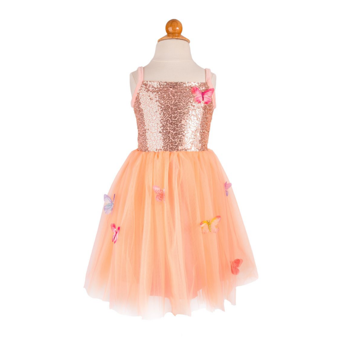Creative Education Butterfly Bliss Dress, Peach