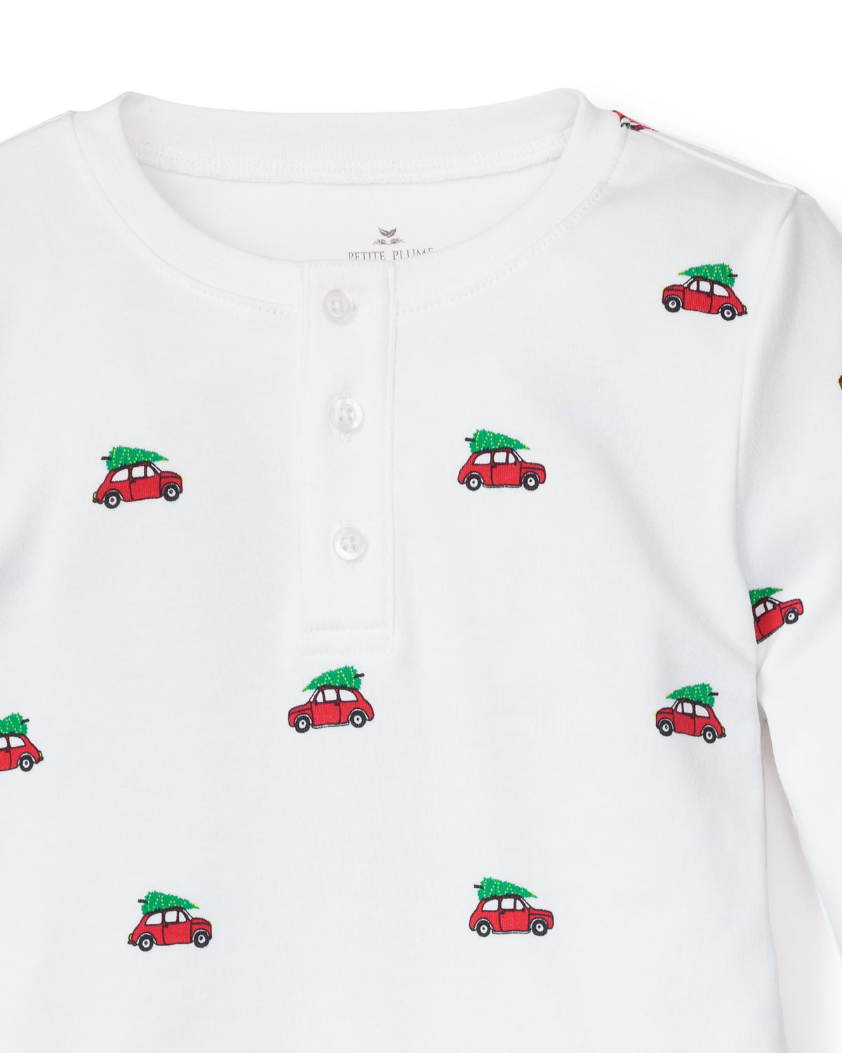 Petite Plume Pima Snug Fit Pajama Set, Holiday Journey
