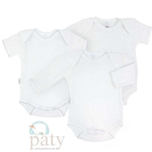 Paty Short Sleeve Lap Shoulder Onesie