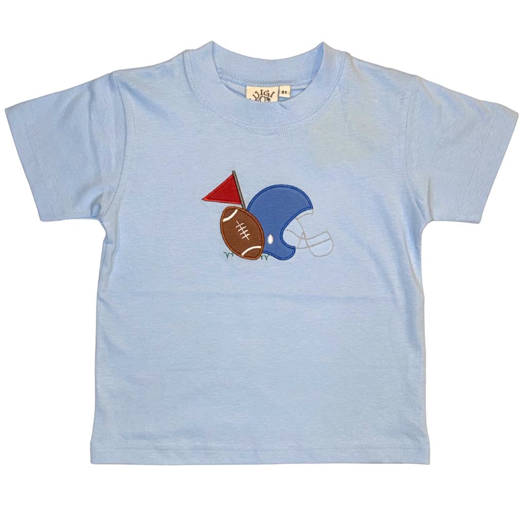 Luigi Tee Football Helmets with Balls