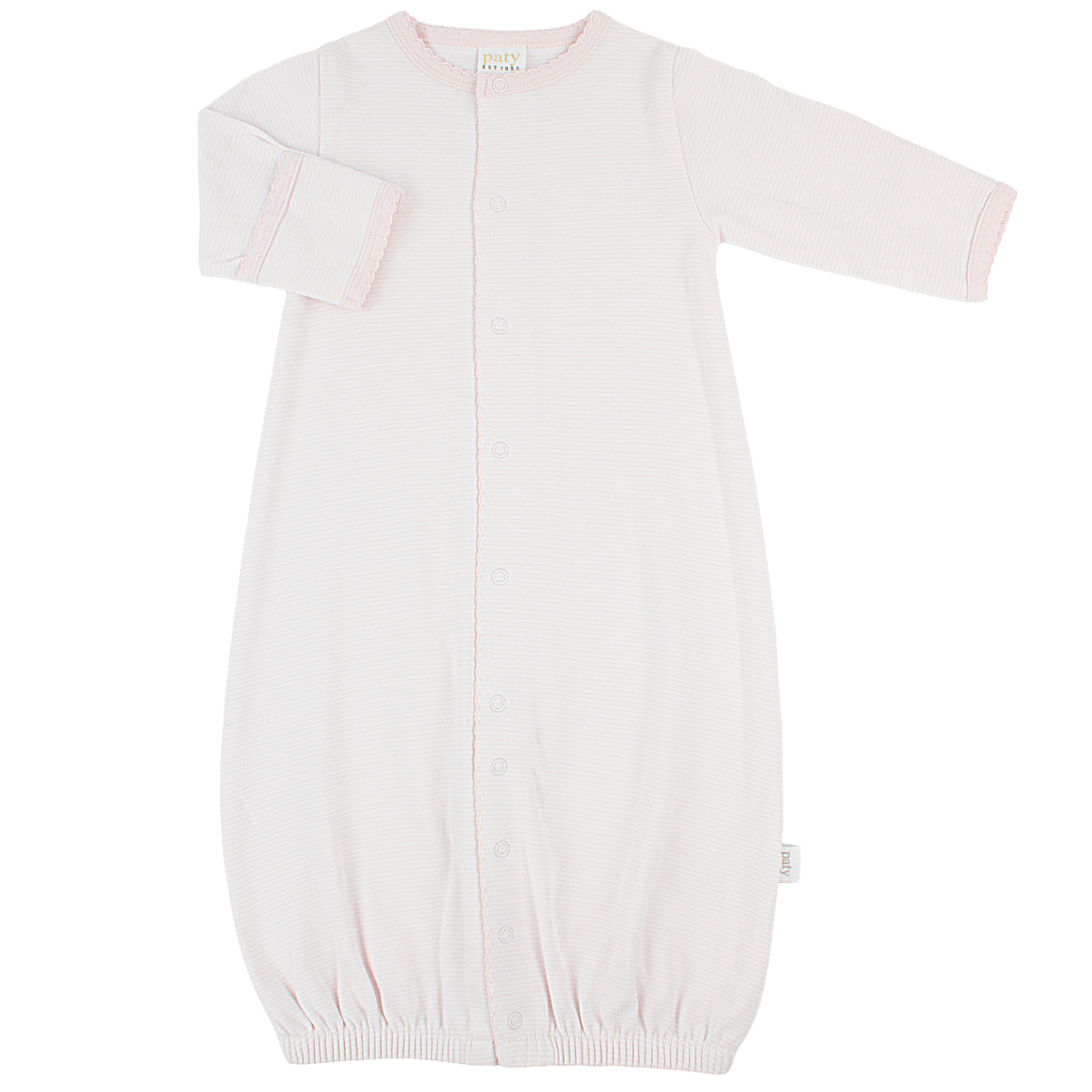 Paty Organic Cotton Striped Converter Gown