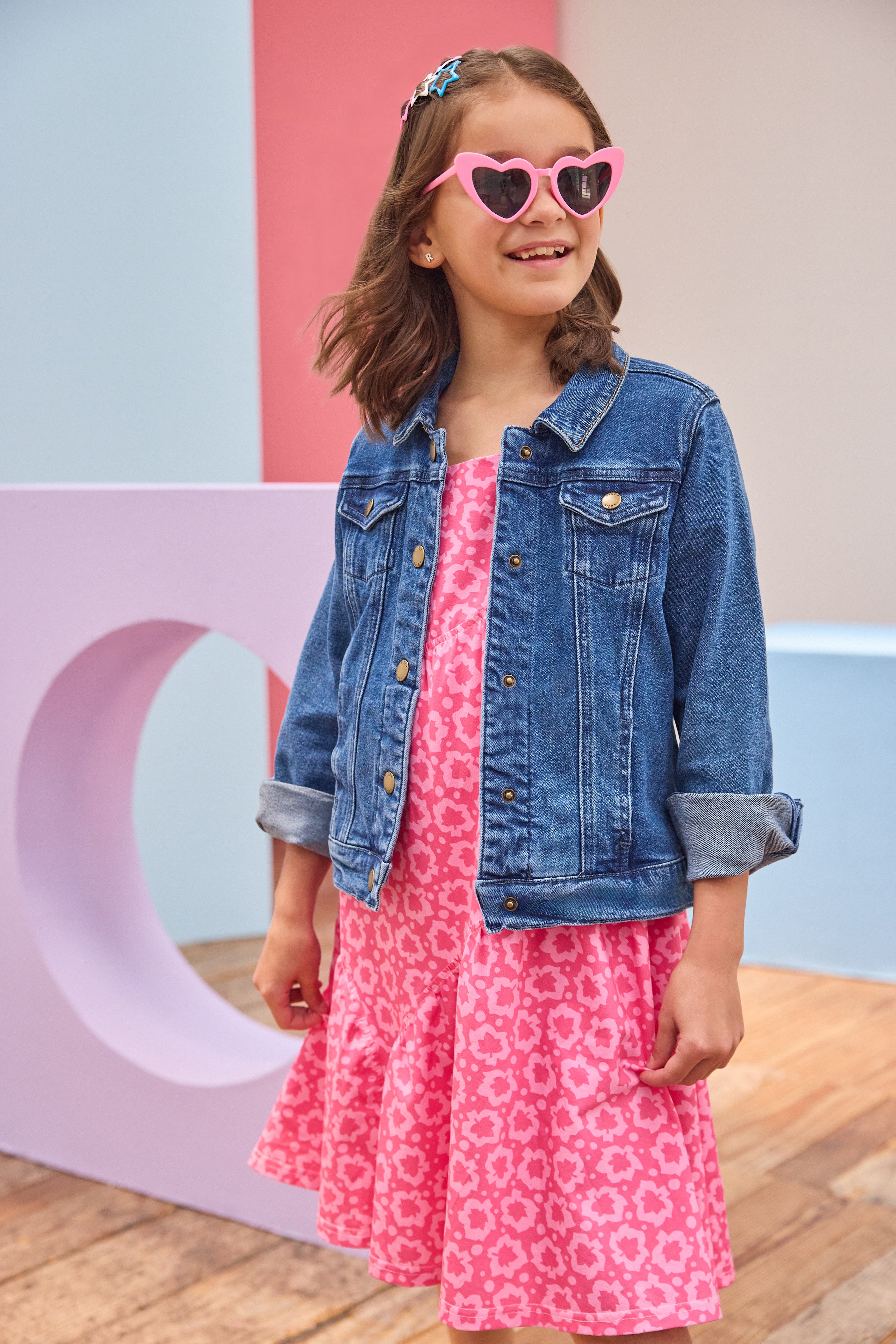 Bisby Asymmetrical Dress, Maple Leaf