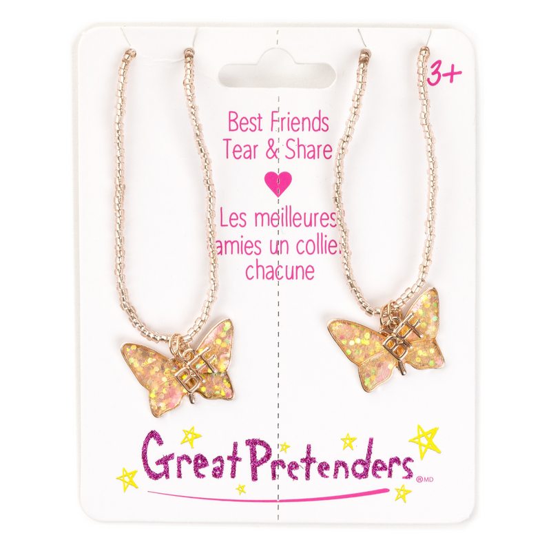 Creative Education BFF Butterfly Share & Tear Necklace