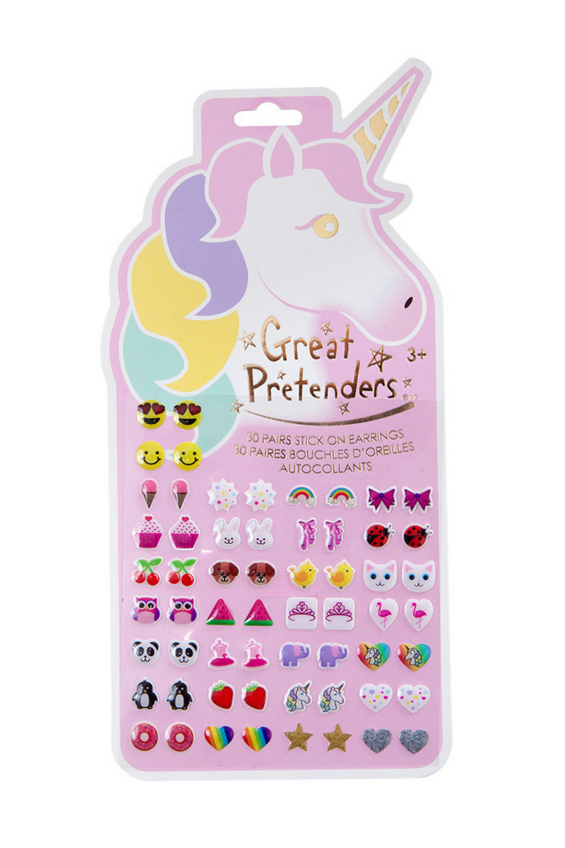 Creative Education Unicorn Sticker Earrings
