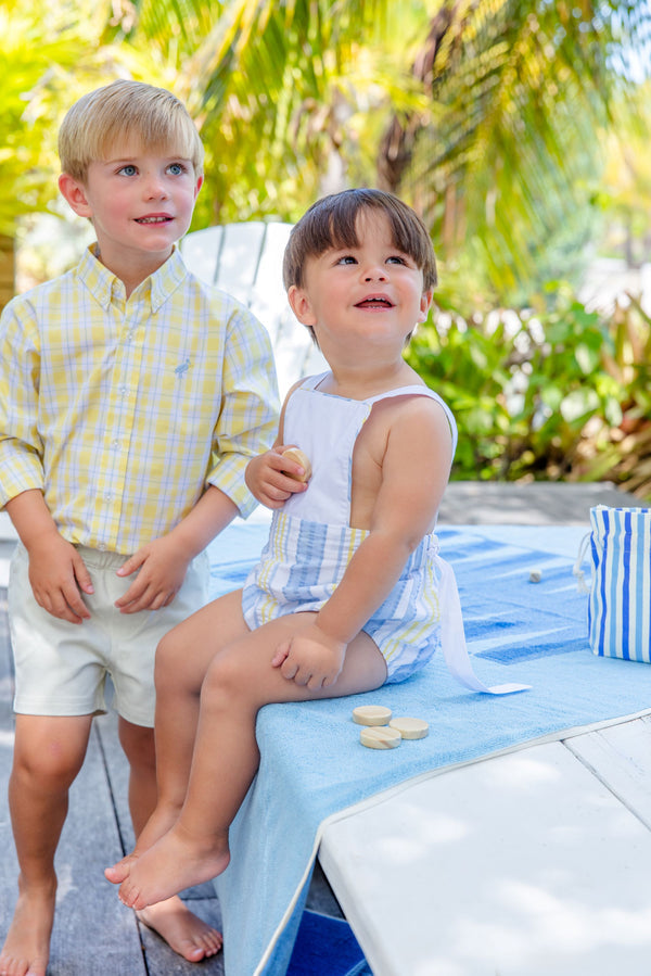 Beaufort Bonnet Sayre Sunsuit, SoBro Seersucker
