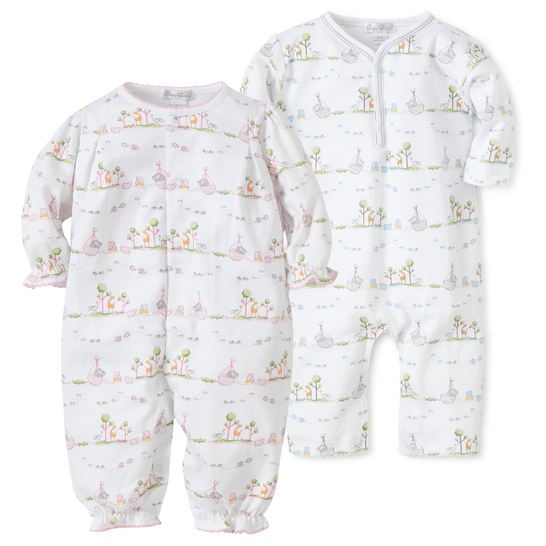 Kissy Kissy Noah's Print Playsuit
