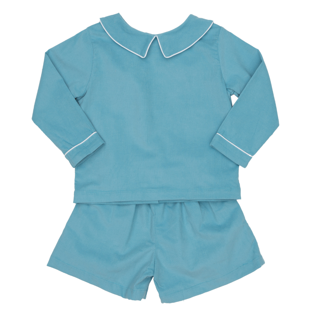 The Oaks John Heirloom Blue Short Set