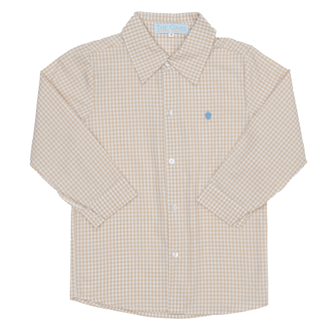 The Oaks William Tan Check Oxford