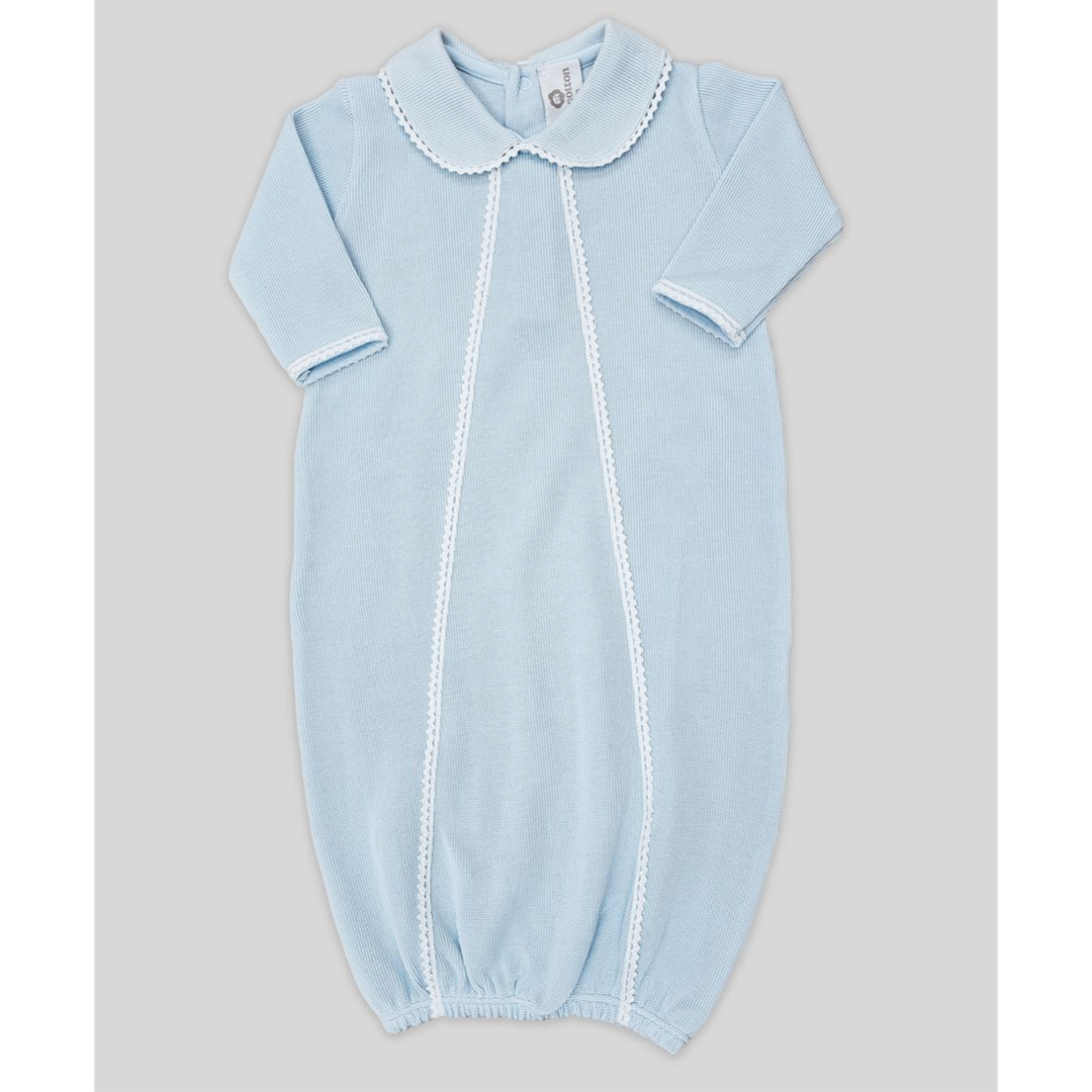 Miocotton Special Knit Milen Gown, Blue