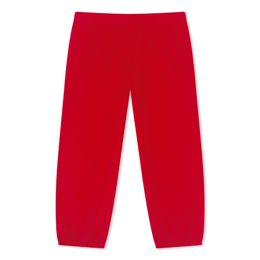 Lullaby Set Garret Gathered Pant, High Point Red Corduroy