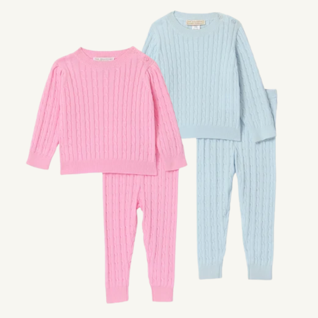 Beaufort Bonnet Crawford Cable Knit Set