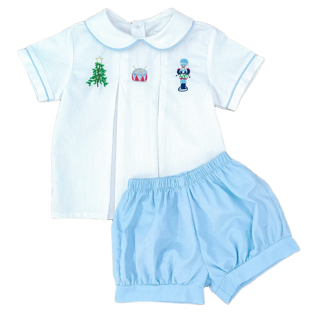 Percy & Tyne Nutcracker Diaper Set