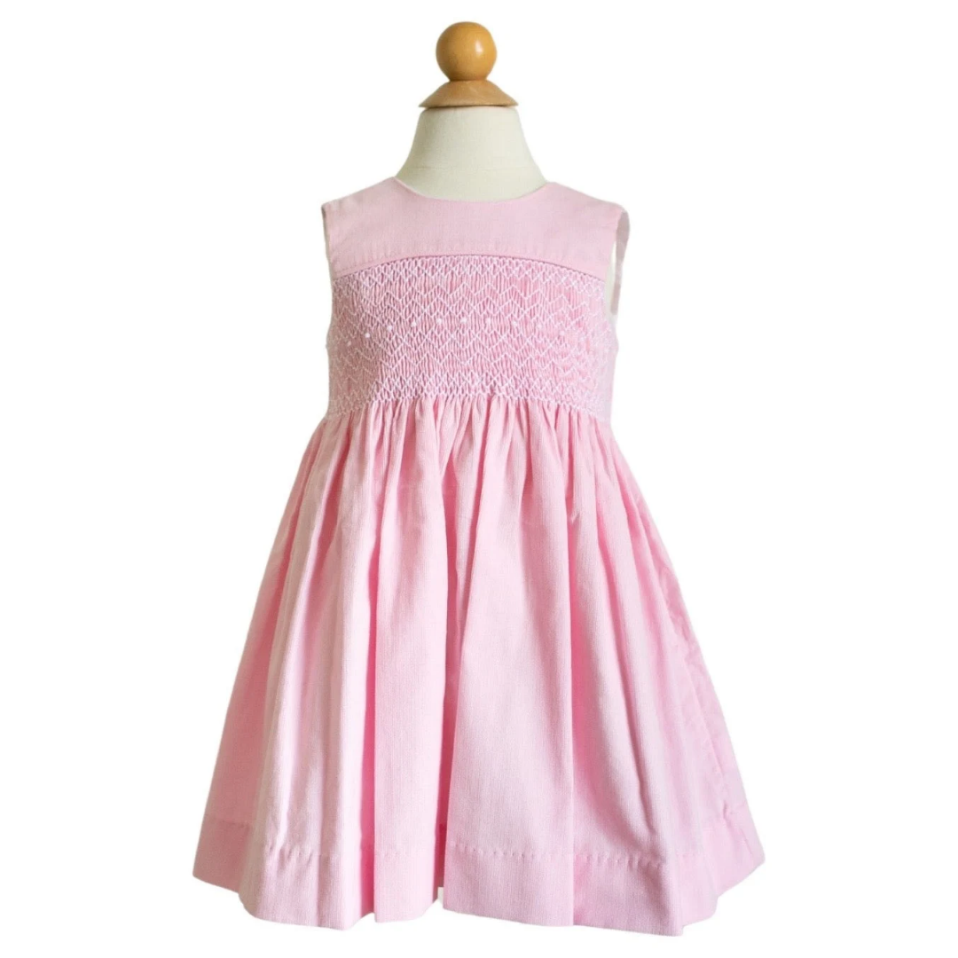 Percy & Tyne Smocked Cross Back Jumper