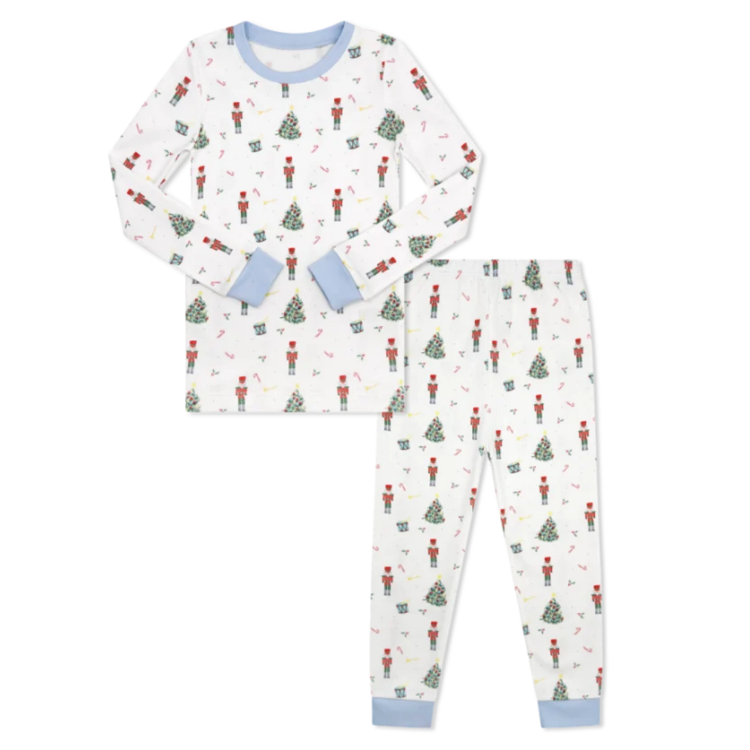 Lullaby Set Sweet Pea PJ Set, Enchanted Toy Box in Palmer Blue