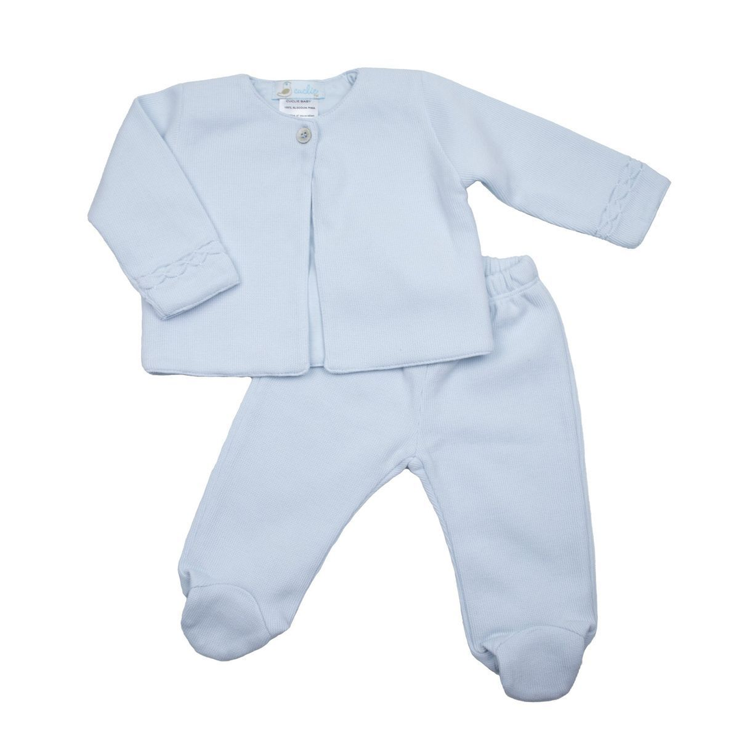Cuclie Hand Smocked Layette Set