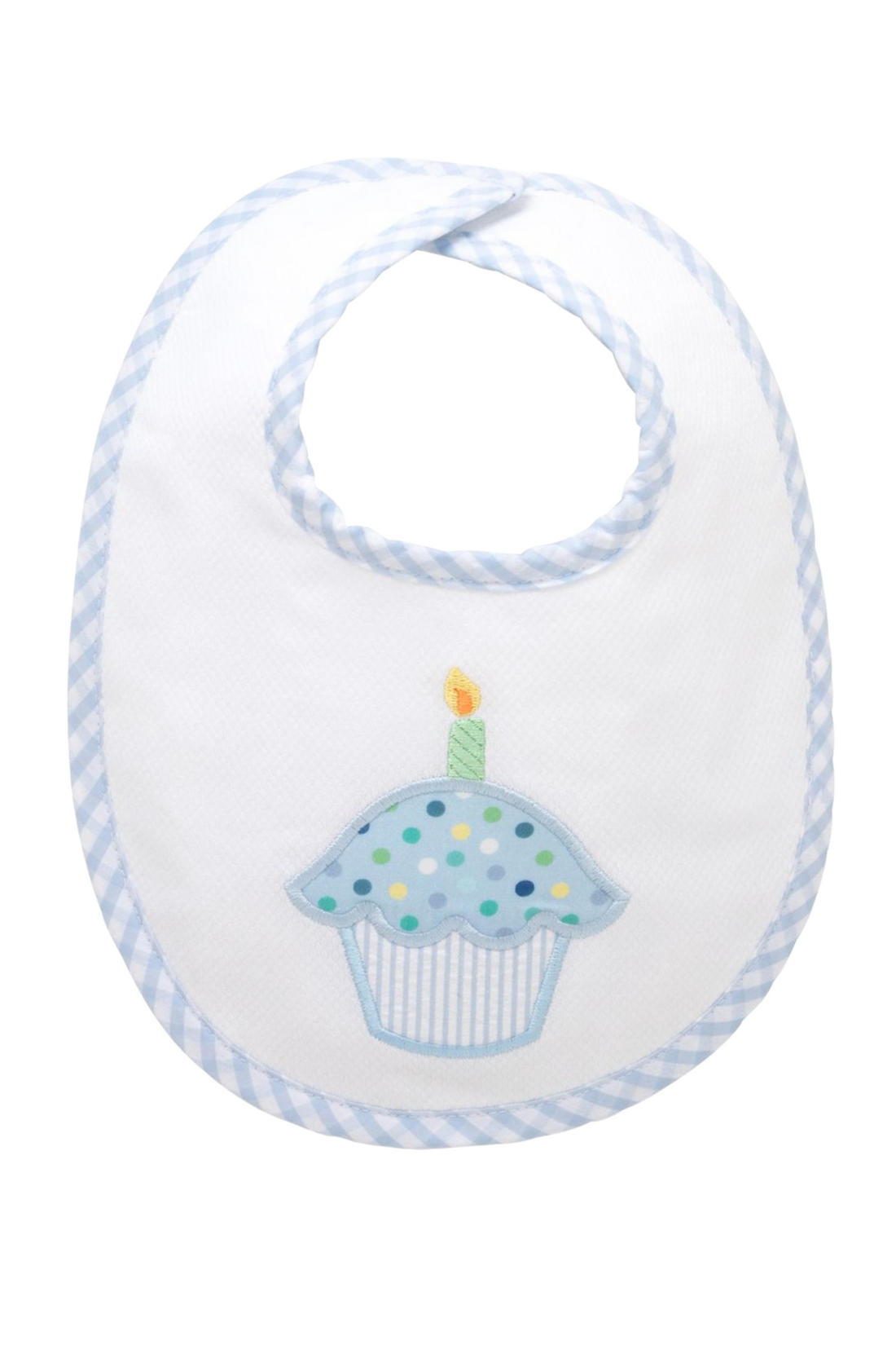 3 Martha's Cupcake Applique Basic Bib