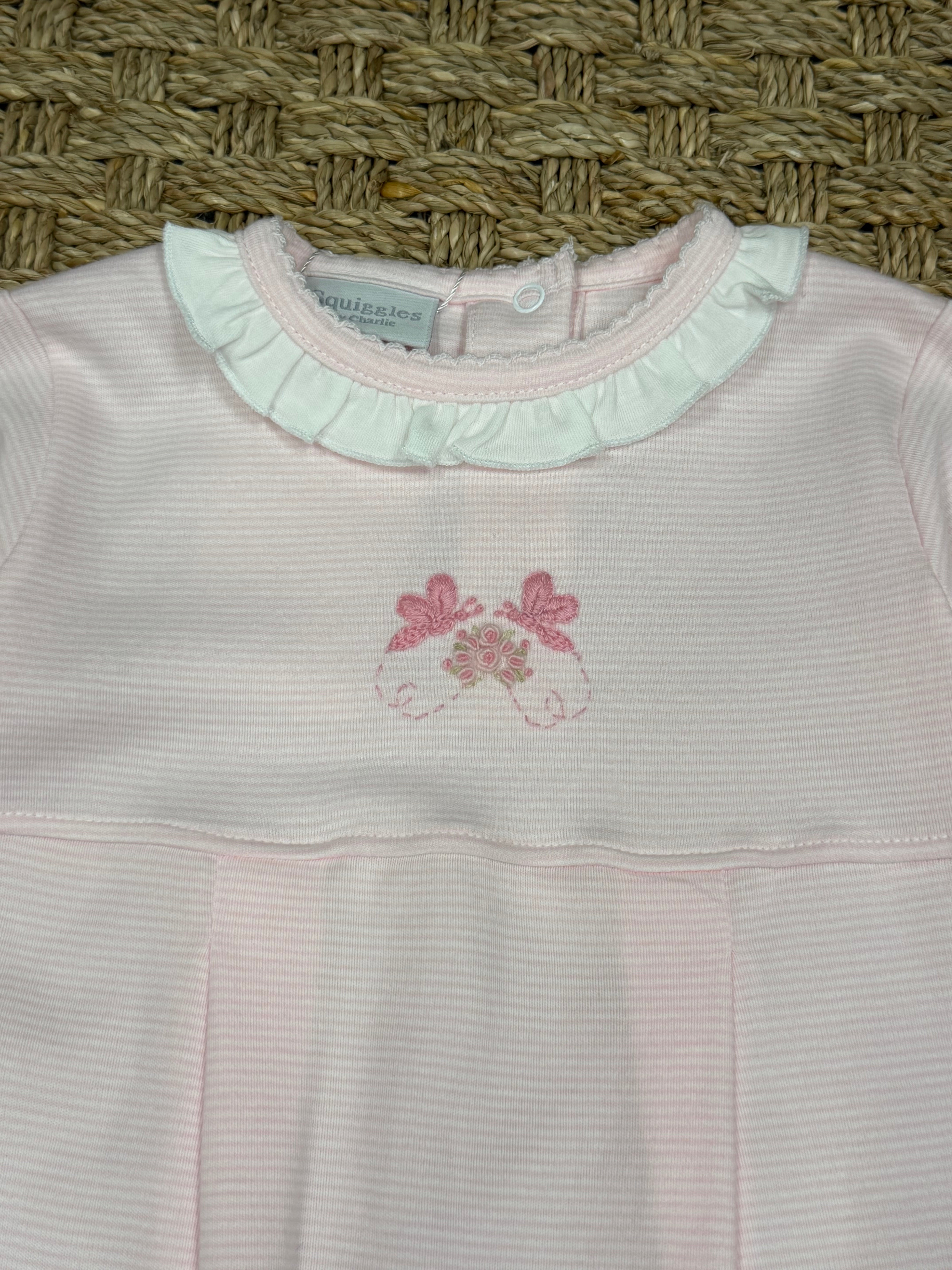 Squiggles Sweet Flowers & Butterflies Coverall