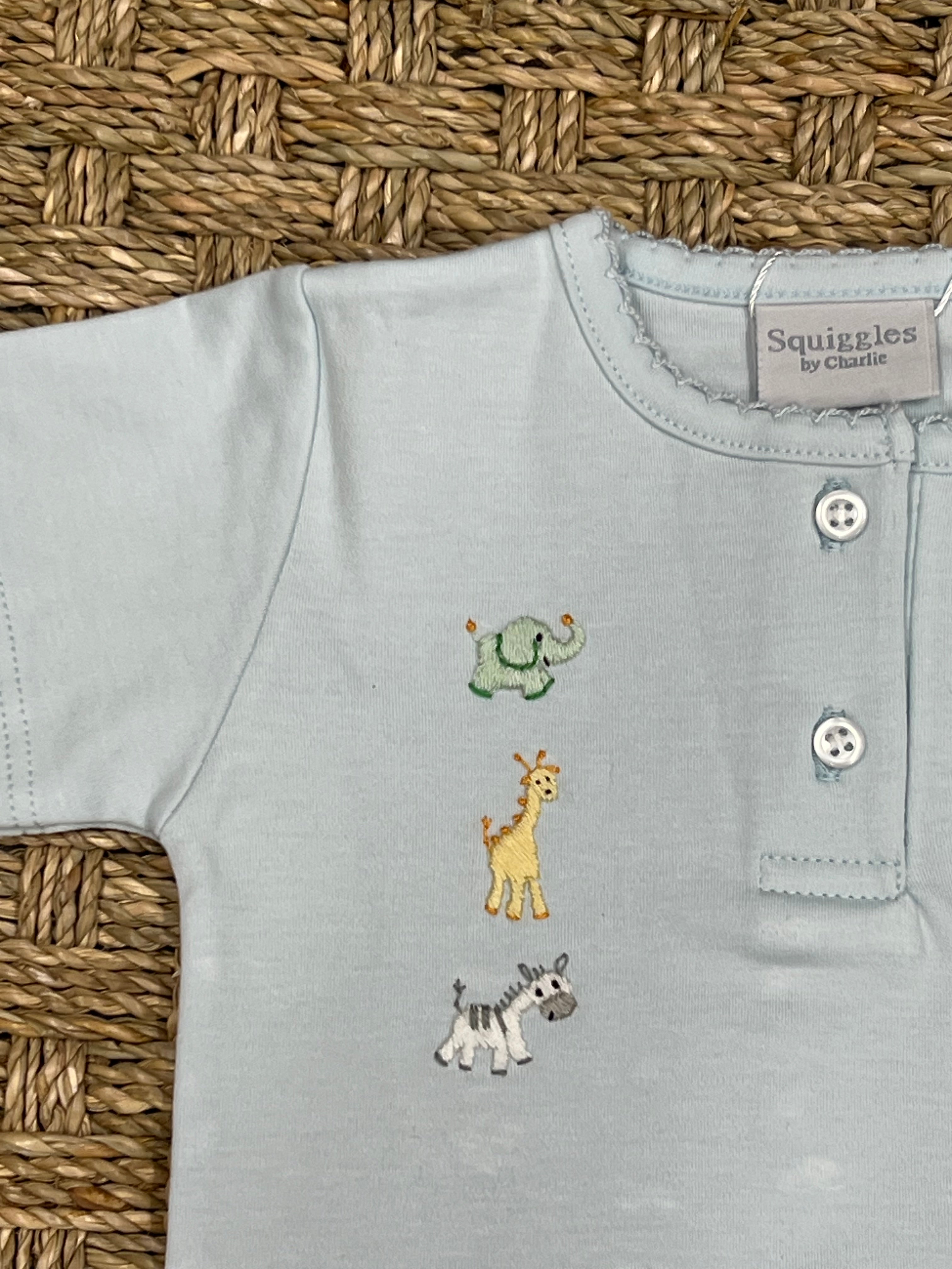 Squiggles Mini Baby Safari Diaper Set