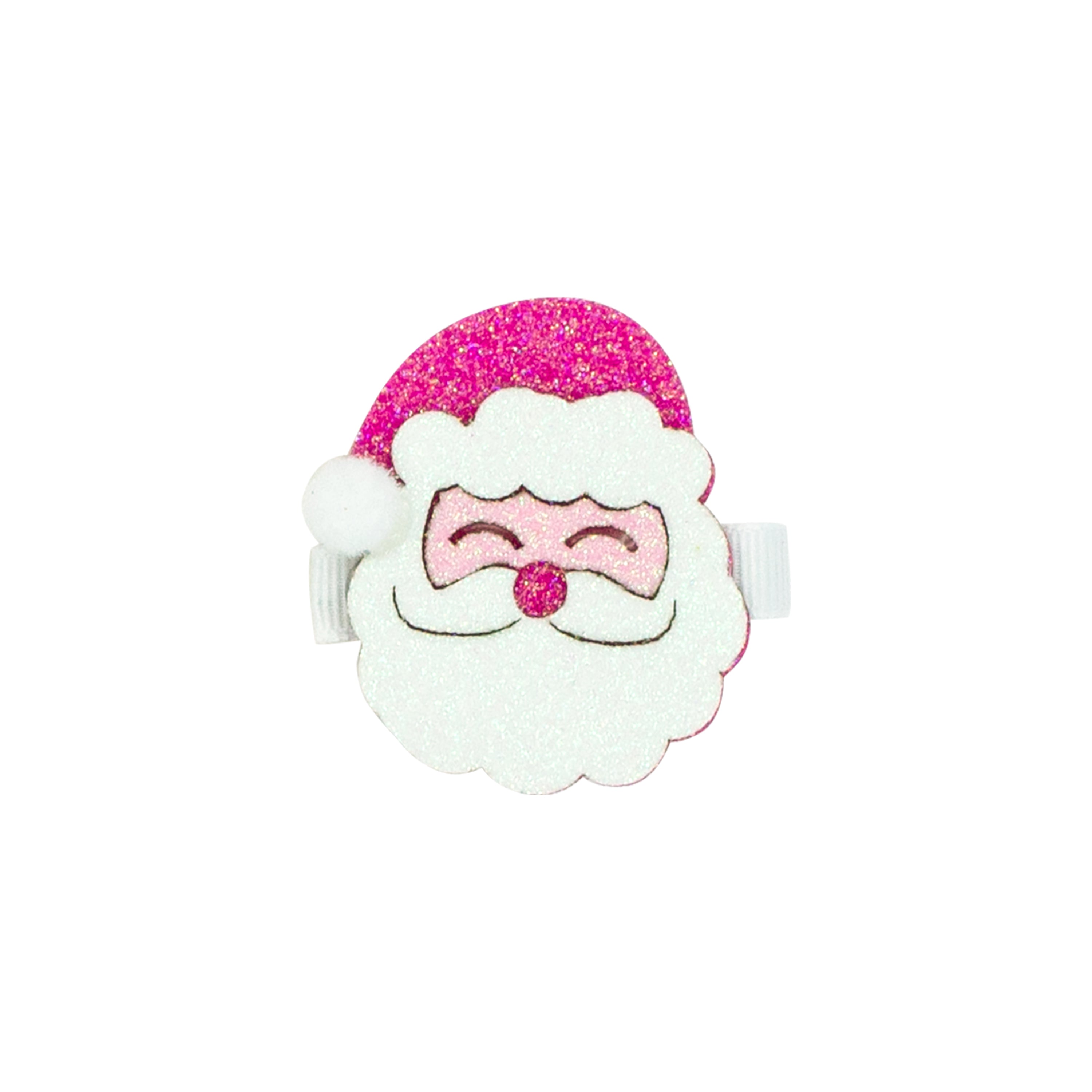 Wee Ones Layered Glitter Christmas Hair Clip