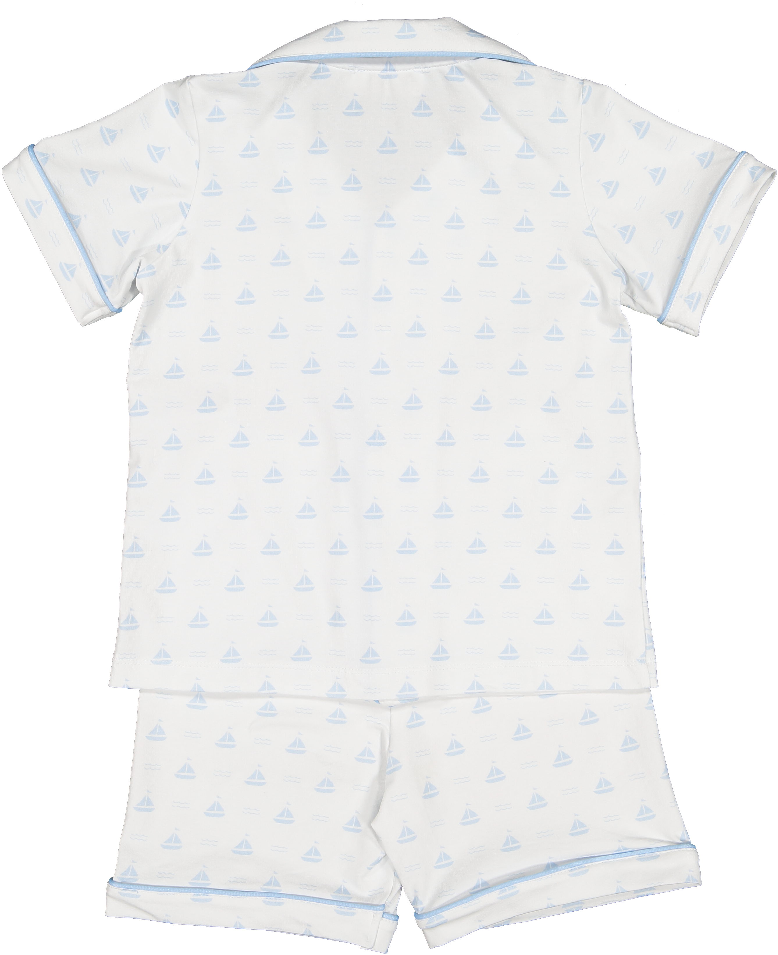 Sal & Pimenta Blue Sailboats Boy Pajama