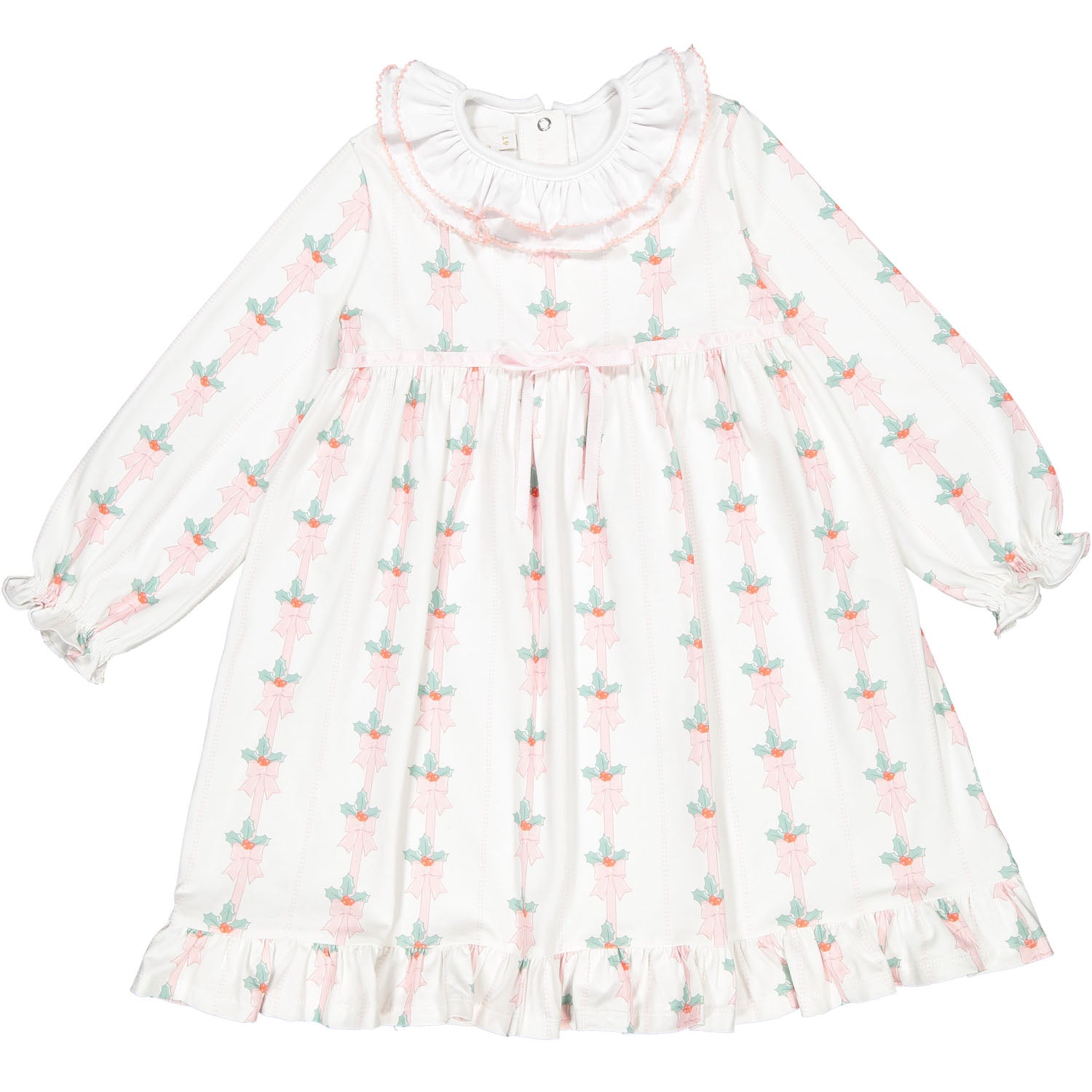 Sal & Pimenta Pink Mistletoe Nightgown