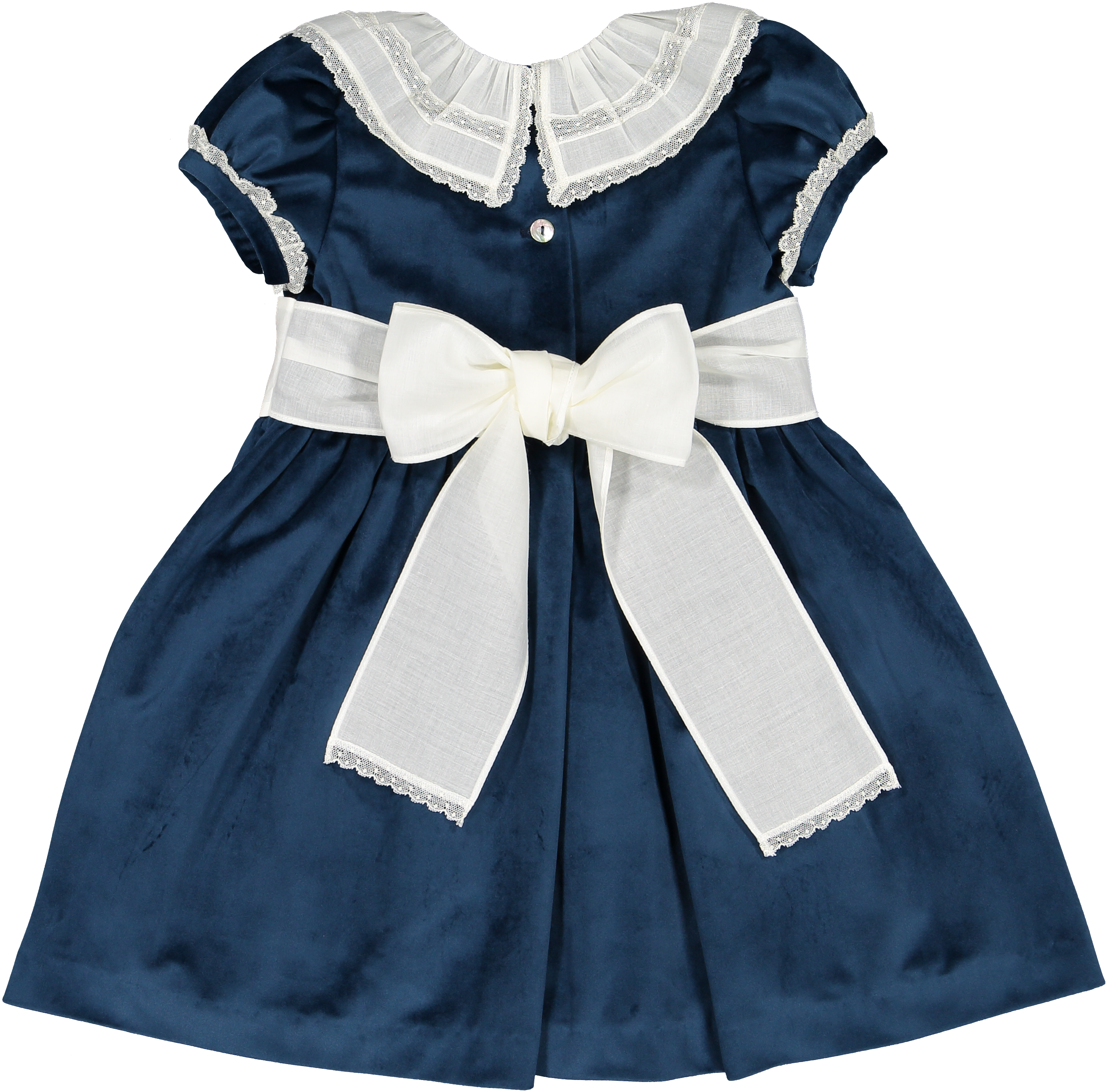 Sal & Pimenta Navy Velvet Dress