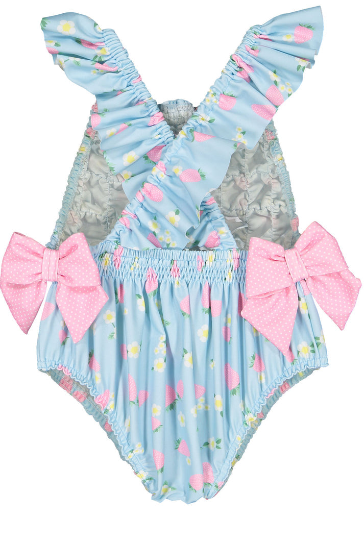 Sal & Pimenta Summer Berries Frilled Swimsuit