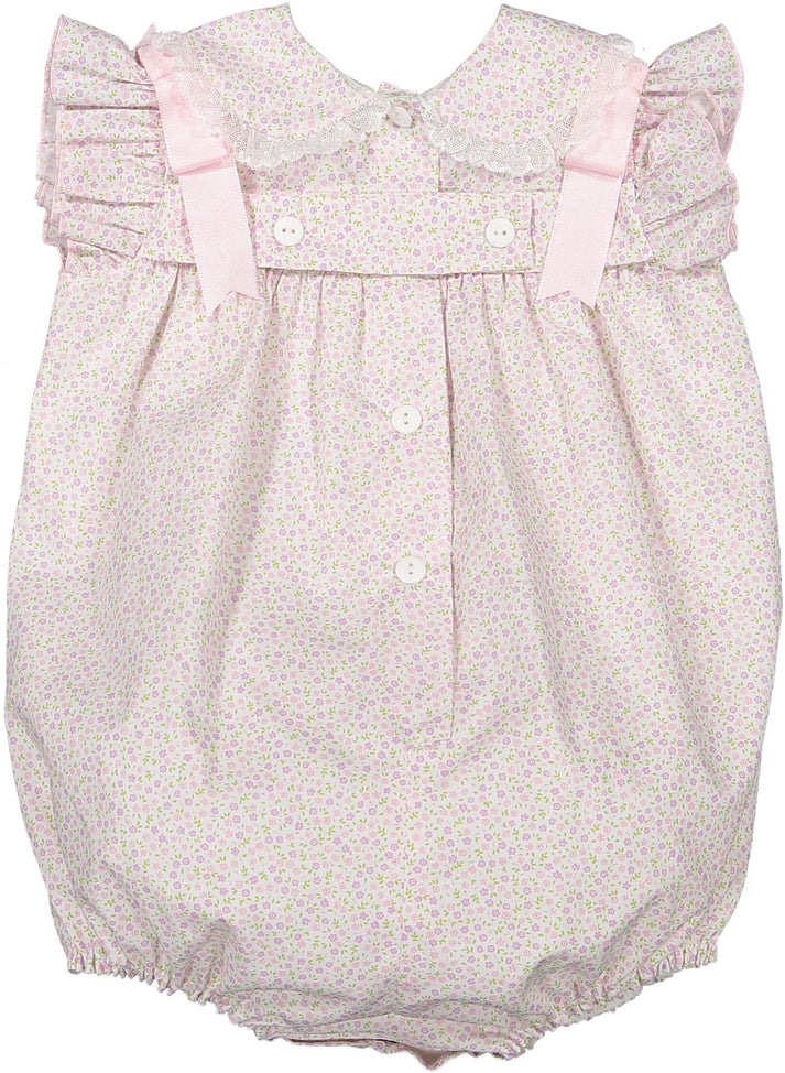 Sal & Pimenta Pink Blossoms Romper