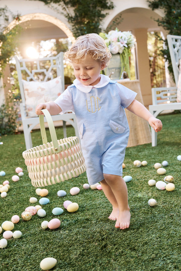 Beaufort Bonnet Prescott Pocket Jon Jon, Breakers Blue Seersucker