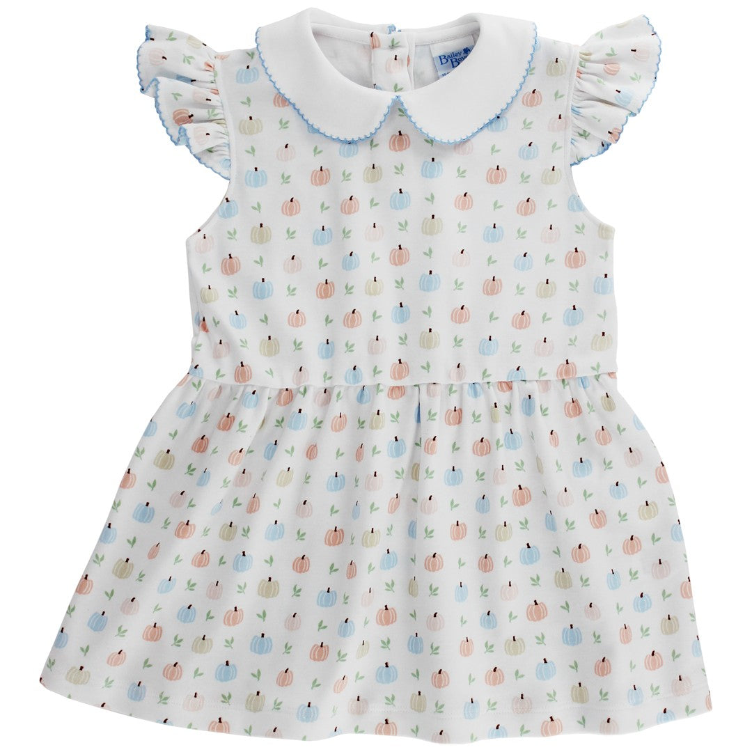 Bailey Boys Pumpkin Print Knit Dress