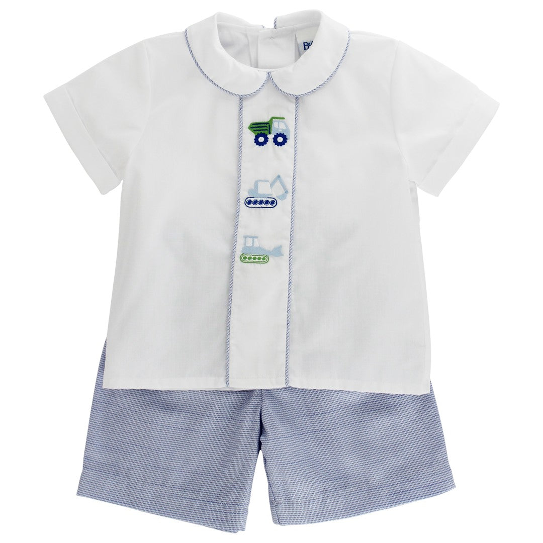 Bailey Boys Construction Dressy Short Set
