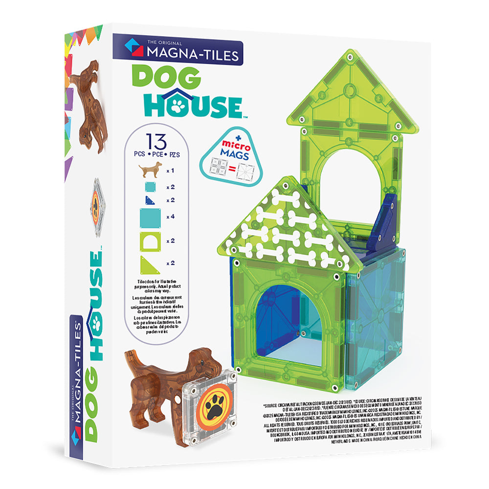 Magna-Tiles Dog House 13 Piece Set