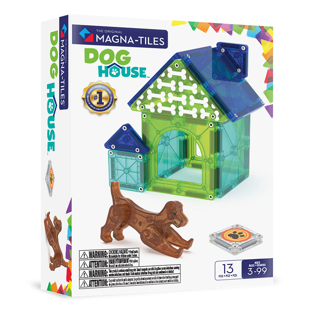 Magna-Tiles Dog House 13 Piece Set