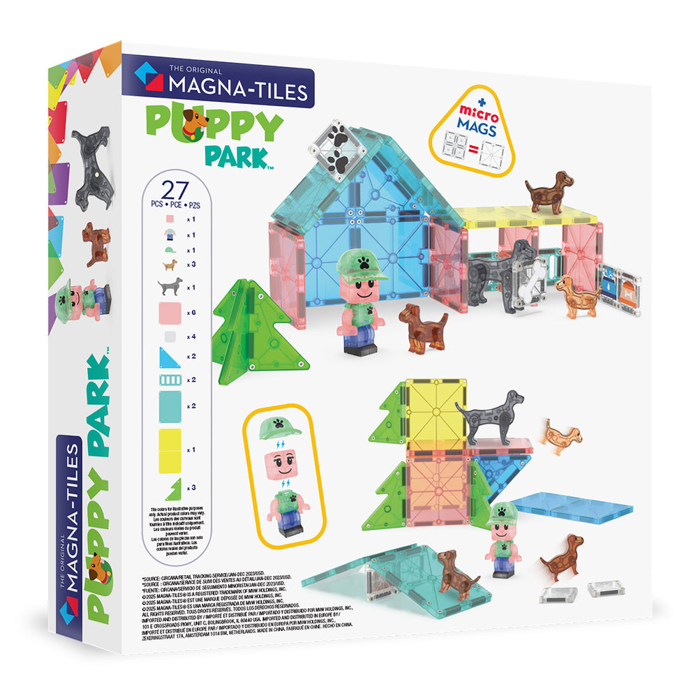 Magna-Tiles Puppy Park 13 Piece Set